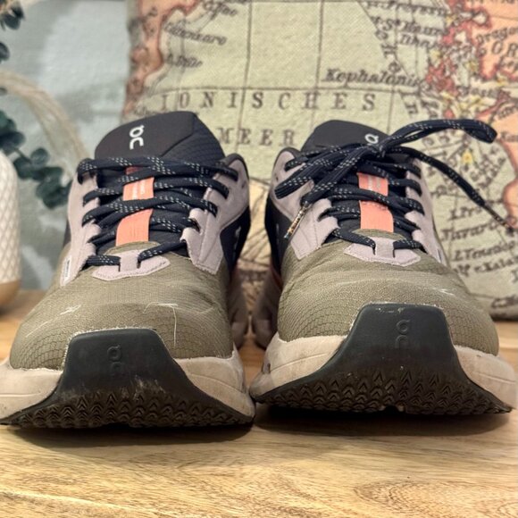 On Cloudrunner 2 Waterproof Running Shoes – Olive & Mahogany – Women’s Size 8 - Picture 9 of 15